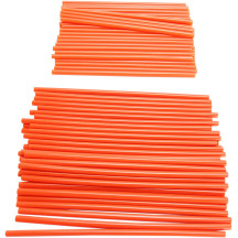 Spokets Cubiertas de Radios Kit de Embellecimiento de Rueda — Naranja, Paquete de 80