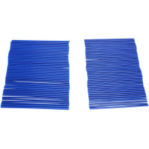 Spokets Spoke Covers Wheel Trim Kit — 80 pack, front, rear, Blue, Natural