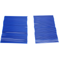 Spokets Spoke Covers Wheel Trim Kit — 80 pack, front, rear, Blue, Natural