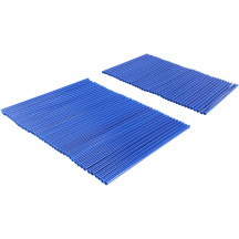 Spokets Spoke Covers Wheel Trim Kit — 80 pack, front, rear, Blue, Natural