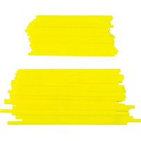 Spokets Spoke Covers Wheel Trim Kit — Fits 18"–21" wheels, 80 pack, yellow hi-vis