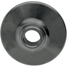 Front Hub Cover — 25 mm (63/64"), front right, black matte