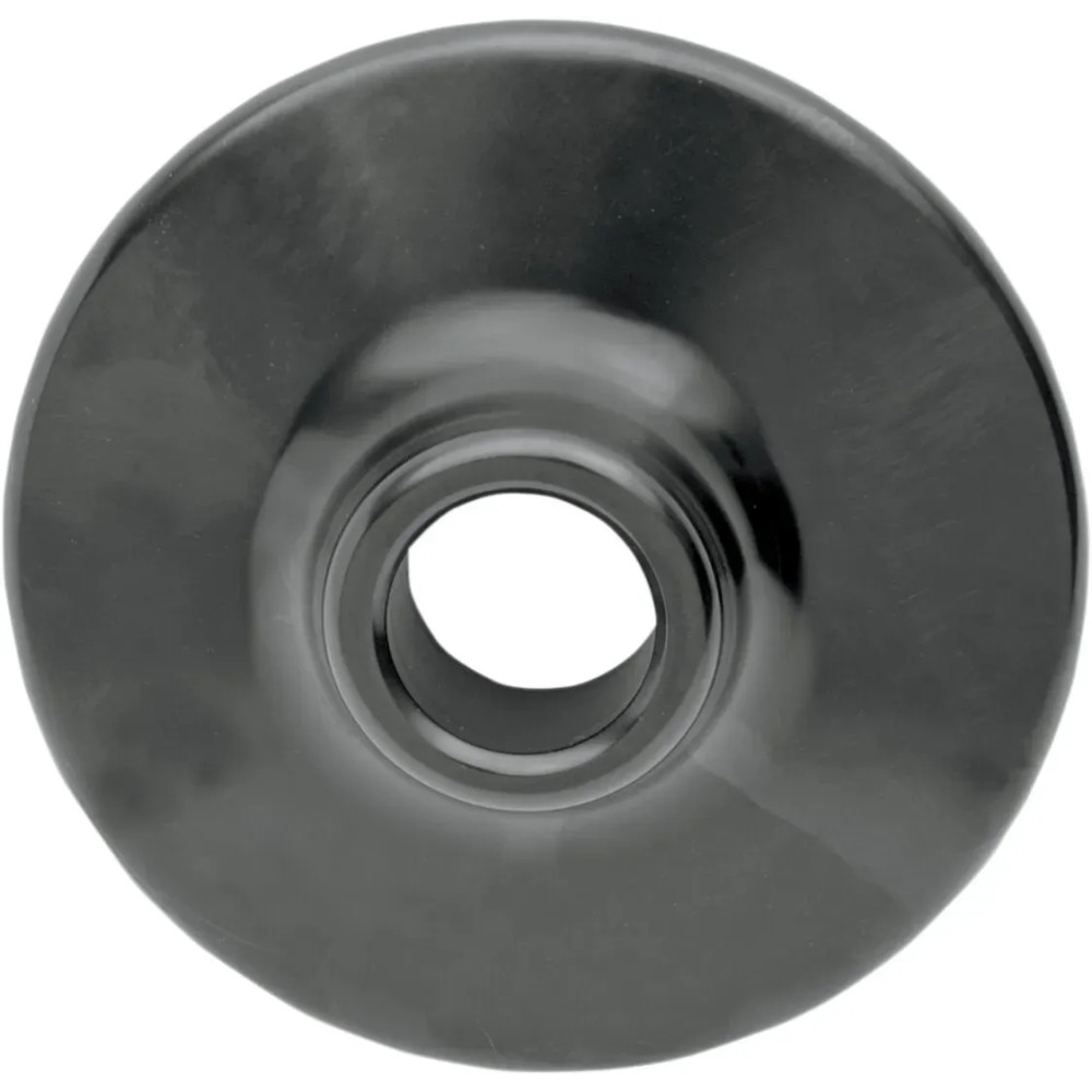 Front Hub Cover — 25 mm (63/64"), front right, black matte