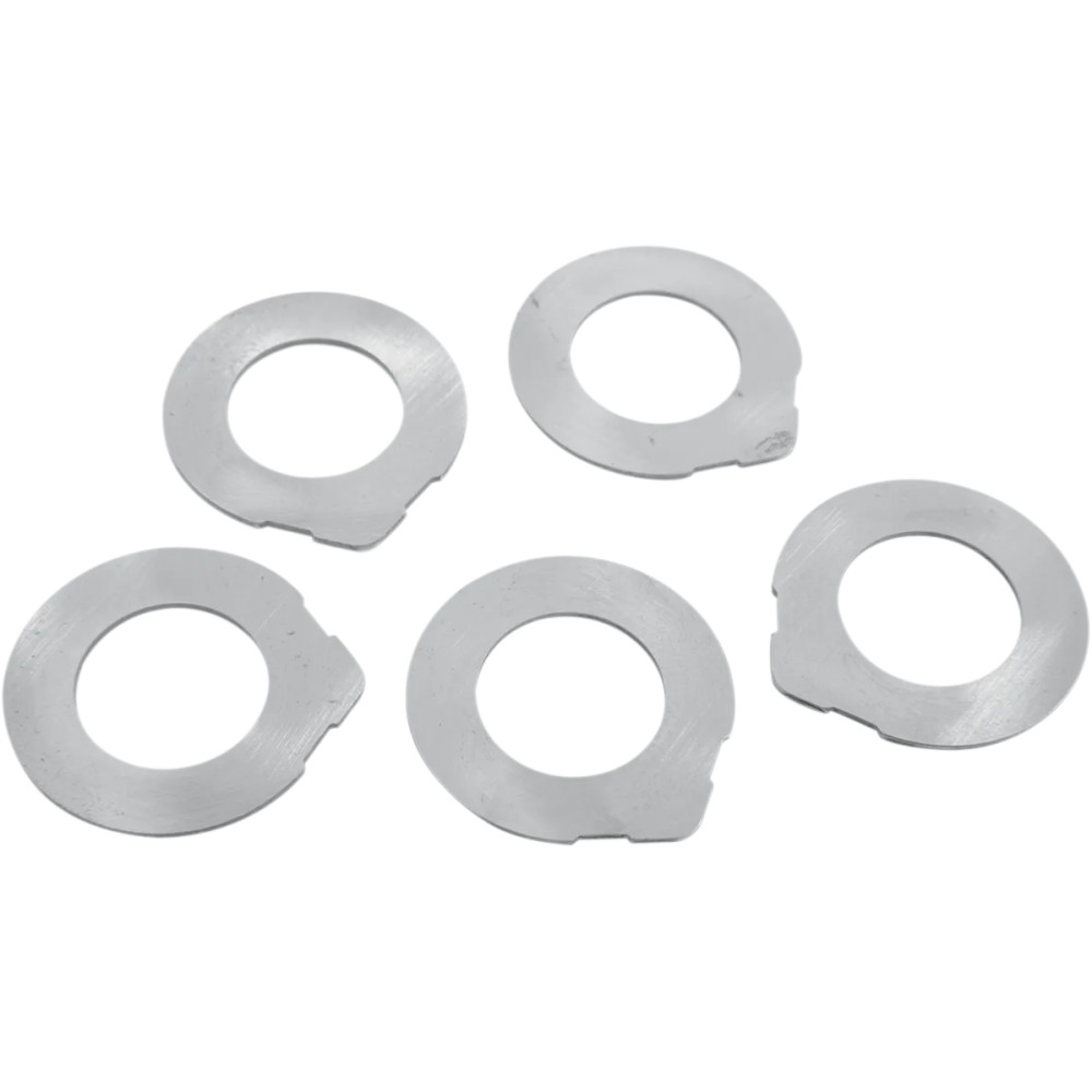 Star Hub Outer Thrust Washers — Silver, Front/Rear, 5-pack