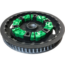 Amortiguador Cush Drive — Verde mate, compatible con OEM