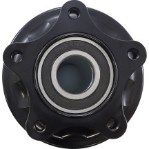 Cartridge Hub — Anodized Black, Front