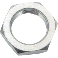 Rear Axle Sleeve Nut — 1"-20 thread, 1-3/8" OD, 3/8" ID, silver