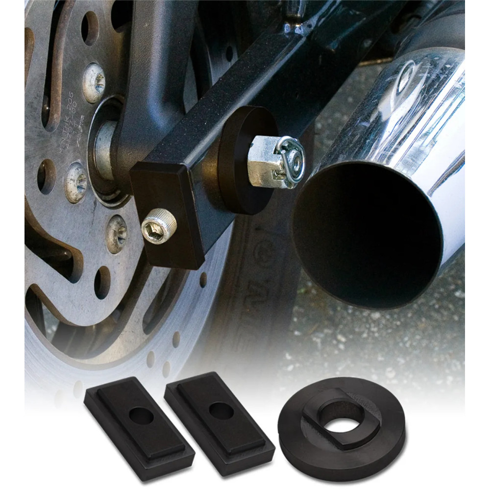 Lockdown Axle Kit — Rear, Black Matte