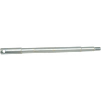 3/4" Replacement Axle — 19.1 mm (3/4"), silver zinc finish