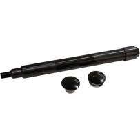 Flush Mount Front Axle — 25.4 mm (1"), black