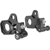 Axle Adjuster Kit — 25.4 mm axle, black anodized