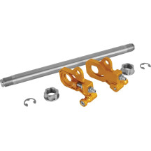 Axle Adjuster Kit — 25.4 mm (1"), rear, Gold
