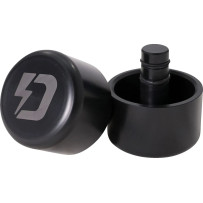 Axle Slider Kit — Pan America, Rear, Black, Set