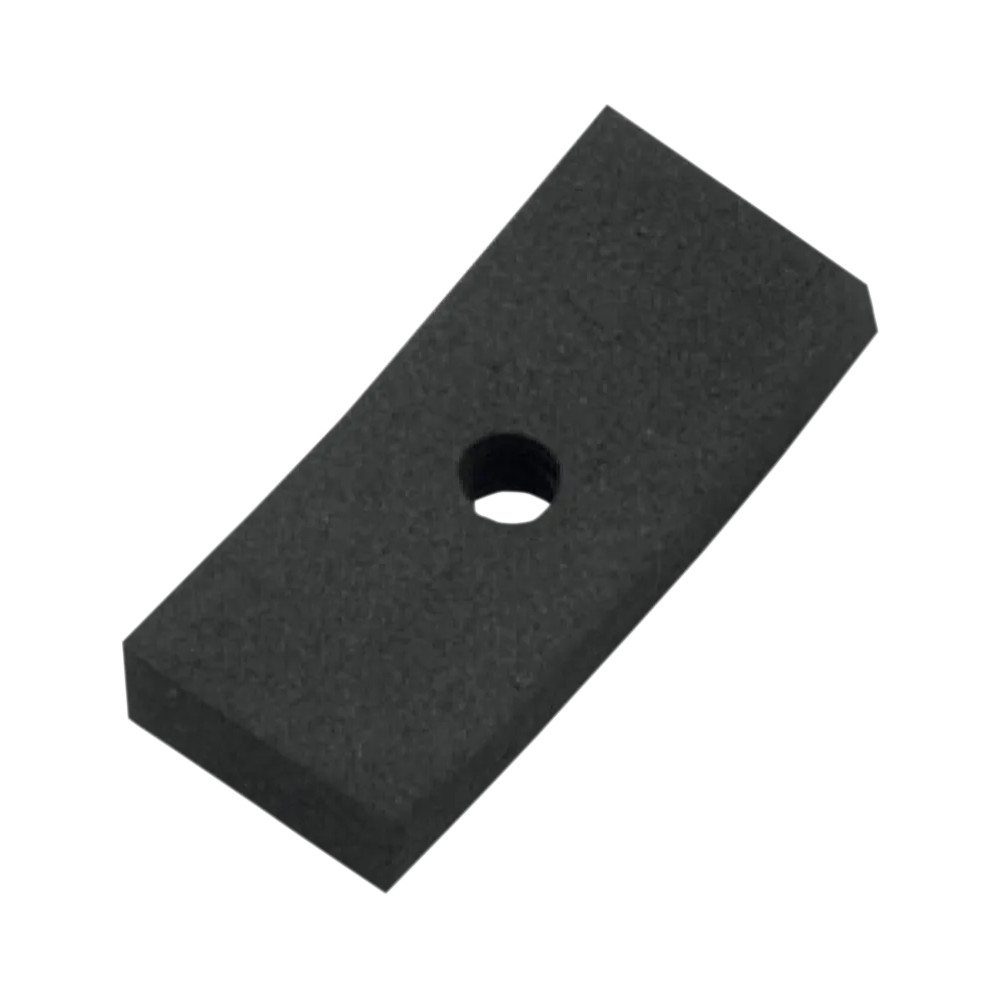 Rim Lock Damper — 1.6", 1.4" rim width, Black, Raw