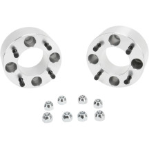 Wide Tracs ATV Wheel Spacer — 63.5 mm (2.5"), 4/110, Silver