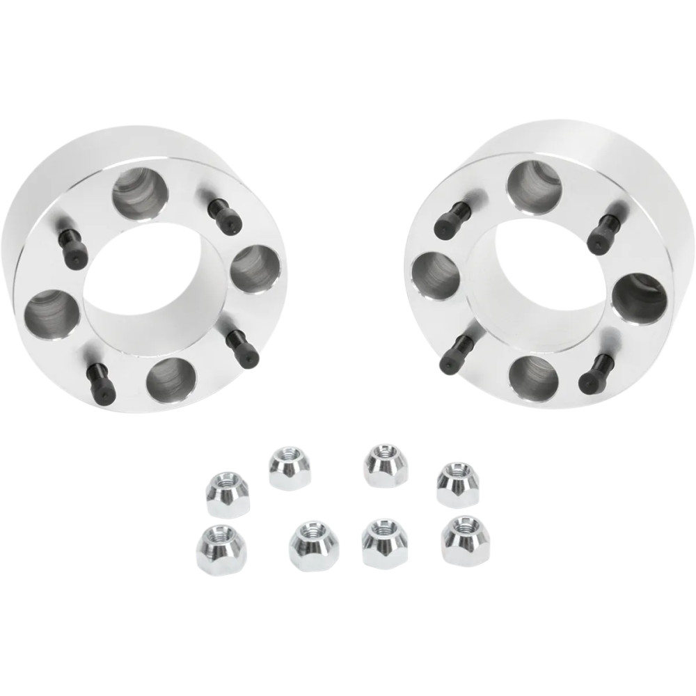 Wide Tracs ATV Wheel Spacer — 63.5 mm (2.5"), 4/110, Silver