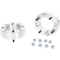 Wide Tracs ATV Wheel Spacer — 51.8 mm (2"), 4/137 bolt pattern, Silver