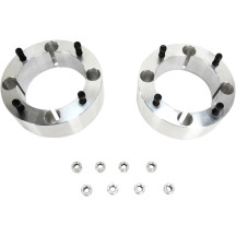 Wide Tracs ATV Wheel Spacer — 63.5 mm (2.5"), 4/156 bolt pattern, Silver