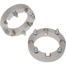 Wheel Spacers with Studs — 38.1 mm (1-1/2") , 4/156 bolt pattern, Silver