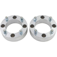 Wheel Spacers with Studs — 51.8 mm (2"), 4/110, M12 x 1.50, Silver