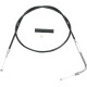 Cable de vinilo negro — Acelerador, 122 cm (48 in), codo 90°