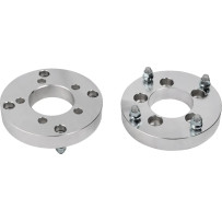 Wheel Spacer Adapter — 1.25 in, 5/4.5 to 4/156 bolt pattern, M12 x 1.25 stud, pair