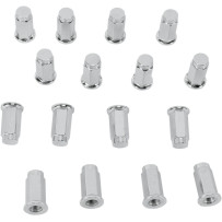 Lug Nuts — 3/8-24, 16 Pack, Chrome