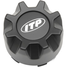 Replacement Hurricane Wheel Center Cap — 4/110, 4/115, 4/137, 4/156, Black gloss