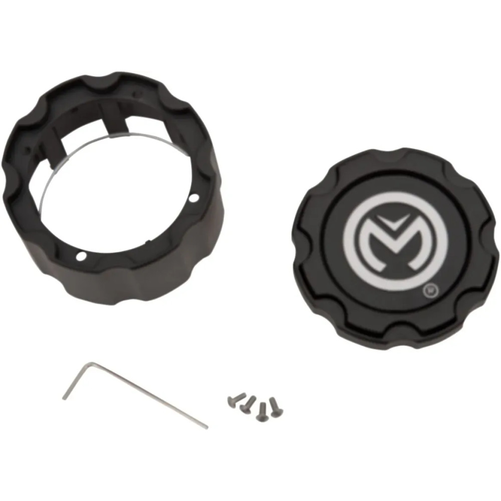 544X/545X Wheel Center Cap — Black, replacement