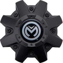 Tapa central de rueda 416X/24X — Negro