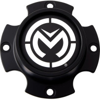 Tapón central 23X — patrón de pernos 4/110, negro