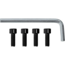 Tapón central para rueda 26X — patrón 4/136, Negro