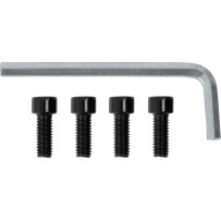 Tapón central para rueda 26X — patrón 4/136, Negro