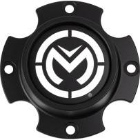 27X Wheel Center Cap — 4/110 bolt pattern, black matte