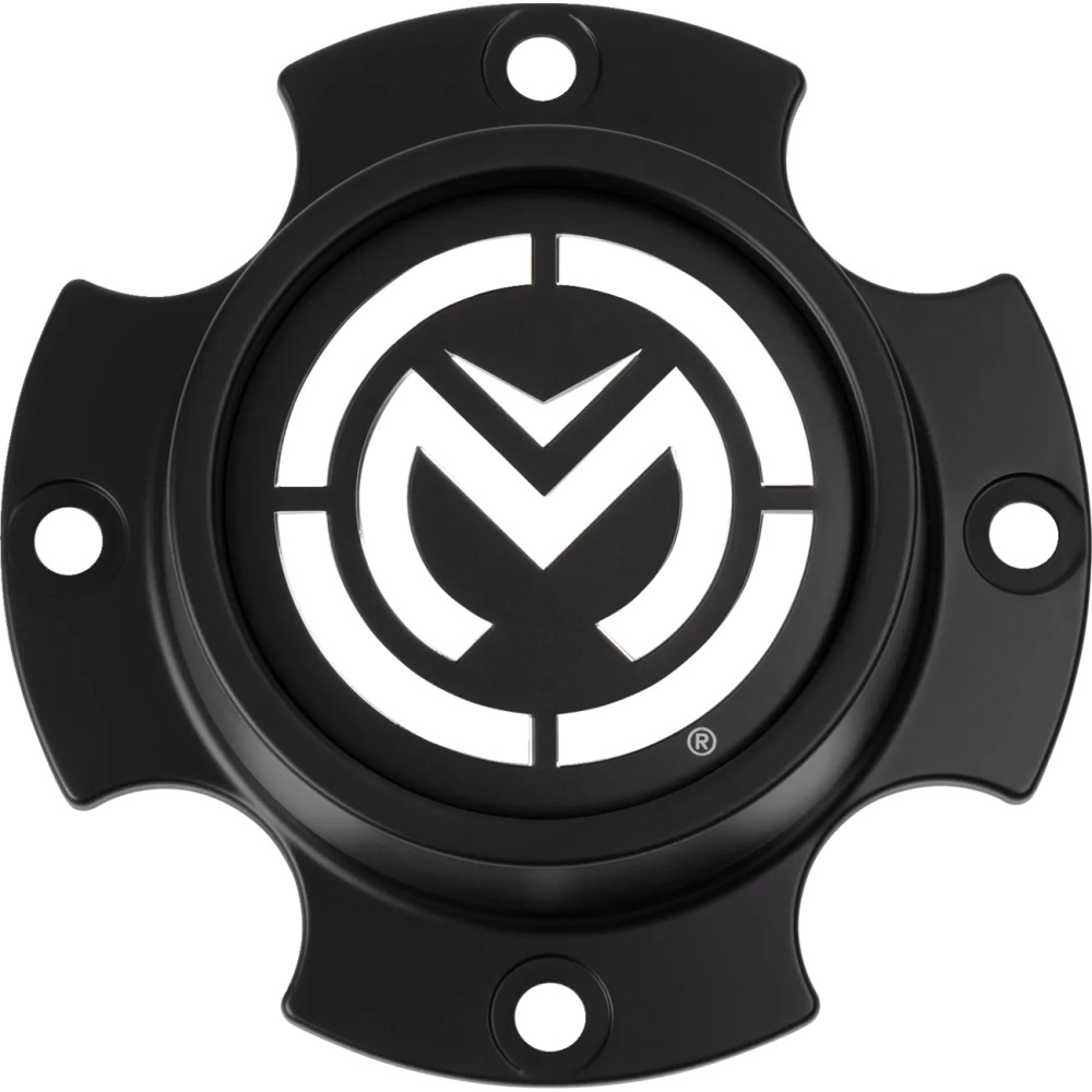 27X Wheel Center Cap — 4/110 bolt pattern, black matte