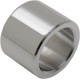 Separador de rueda — 25.4 mm diámetro de eje, 25.7 mm longitud, 33.02 mm diámetro exterior, Cromo, Delantero izquierdo/derecho