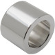 Espaciador de rueda — eje 25,4 mm, largo 26 mm, Ø 38,1 mm, delantero izquierdo, cromo