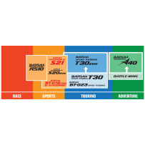 Battlax Hypersport S21 Tire — 120/70ZR17, 58W, Front