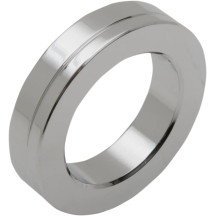 Wheel Spacer — 25.4 mm (1") axle, 8.1 mm length, Front Right, Chrome