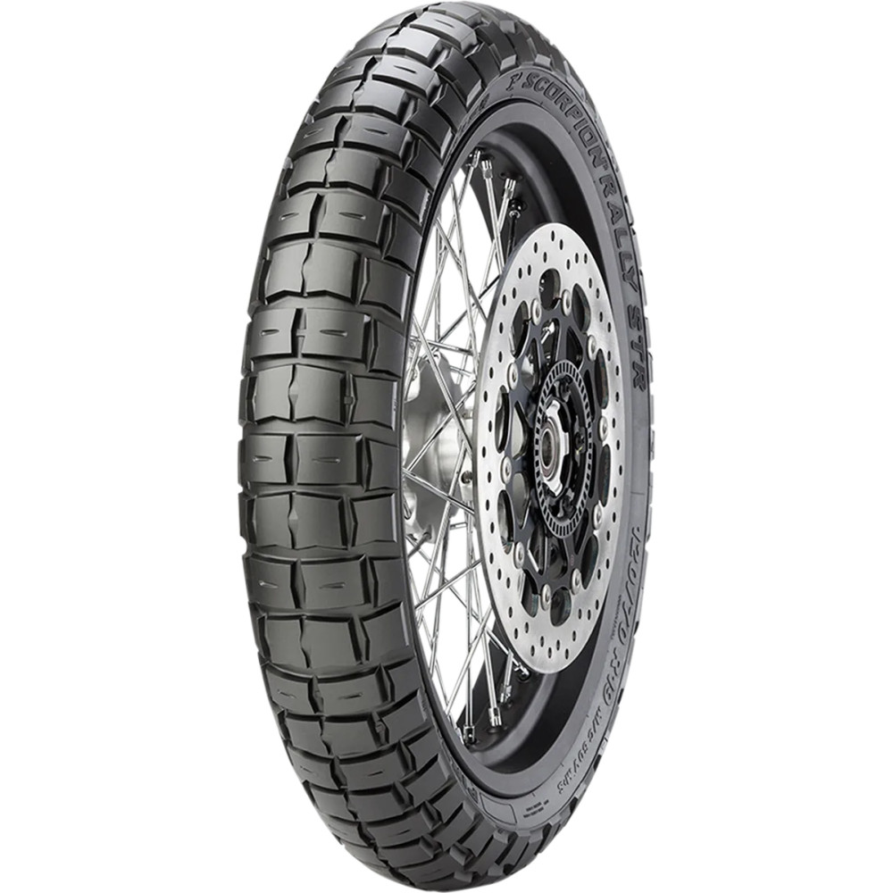 Scorpion™ Rally STR Tire — 110/70R17, Front, Radial, 54H, Blackwall