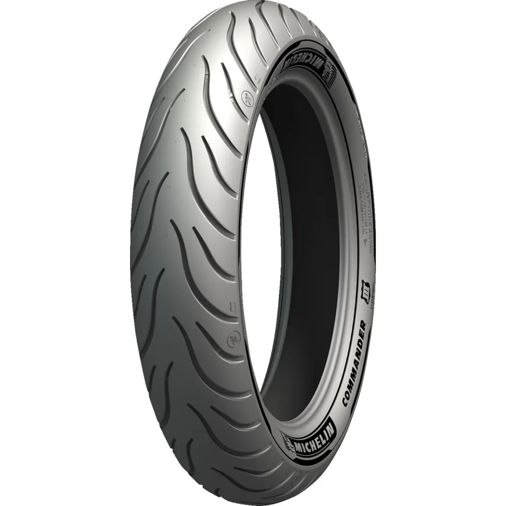 Commander III Touring Tire — 120/70R19, front, blackwall