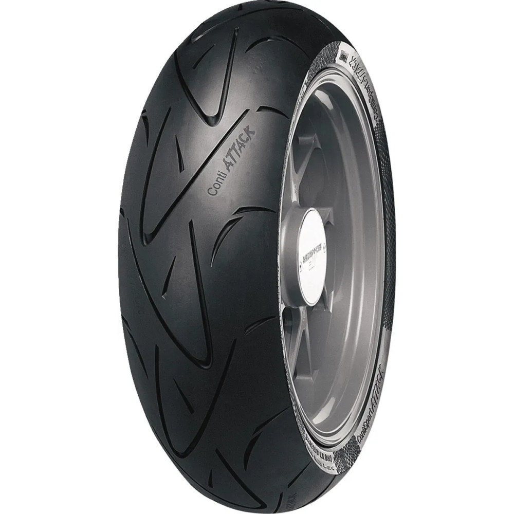 ContiSportAttack Tire — 180/55-17, 73W, Rear, Blackwall