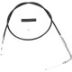 Cable de vinilo negro — 115,5 cm (45,5") carcasa, 12,1 cm (4,75") recorrido, codo 90°, rosca en manillar