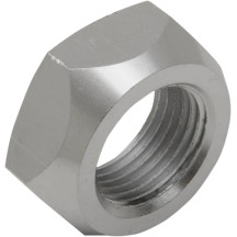 Chrome Axle Nut — M24-2 thread, 22 mm inside diameter, 36 mm outside diameter