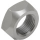 Tuerca de eje cromada — Rosca M24-2, diámetro interior 22 mm, diámetro exterior 36 mm