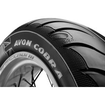 Cobra Chrome AV92 Reinforced Tire — 200/30R23, Rear, Blackwall