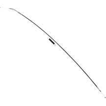 Black Vinyl Throttle/Idle Cable — 91.5 cm (36"), 45° elbow