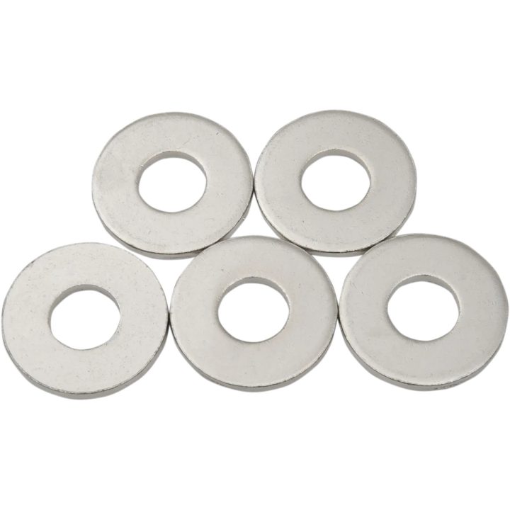 Arandela de eje cromada — Diámetro interior 19 mm (3/4"), Diámetro exterior 38 mm (1-1/2"), Ancho 0.13"