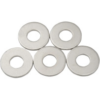 Chrome Axle Washer — Inside 19 mm (3/4"), Outside 38 mm (1-1/2"), Width 0.13"
