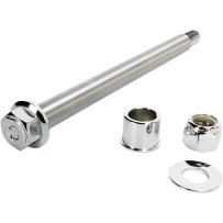 Front Axle Kit — 19.1 mm, 27.4 cm, Chrome